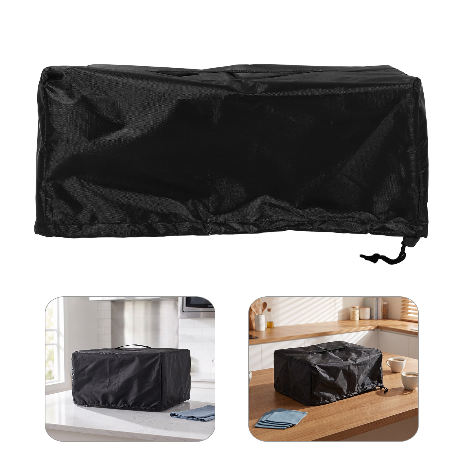 Small Appliances - Black Toaster Cover 2 Slice Slim