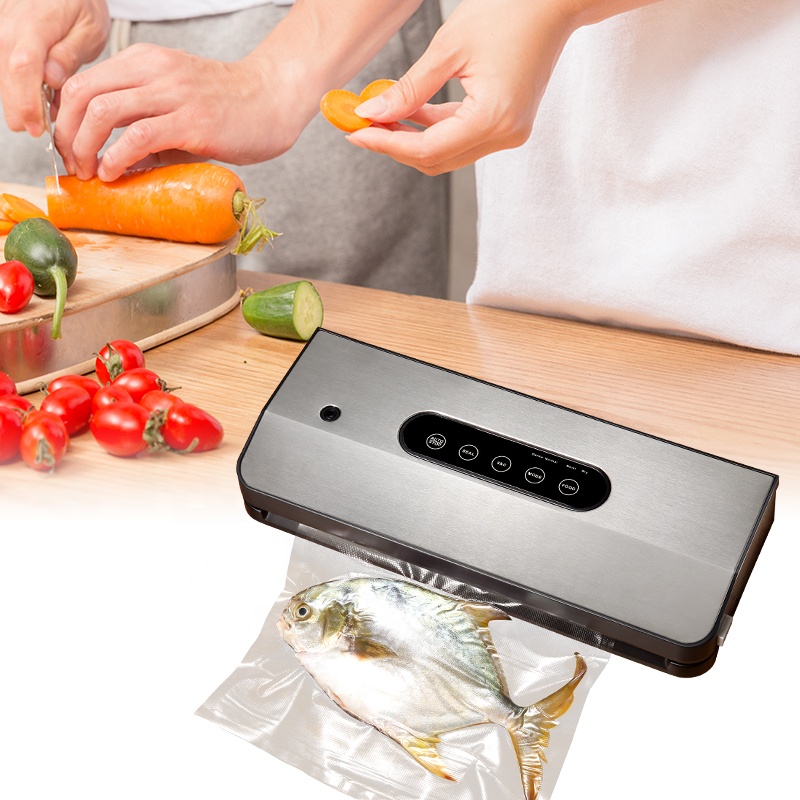 2 1 Electric Stainless Steel V - Food Vacuum Sealer Machine recension och pris