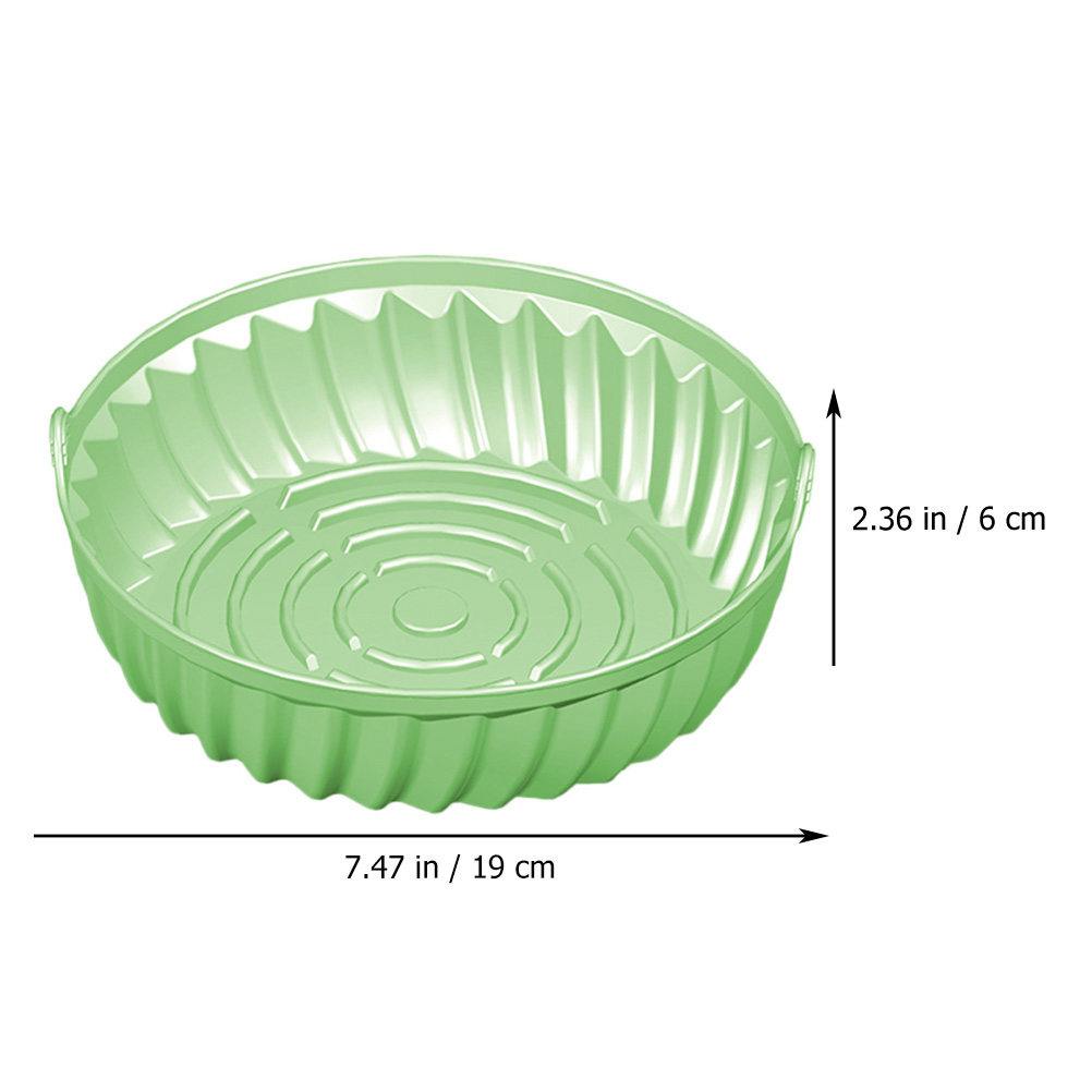 Round Silicone Air Fryer Bakin - Air Fryer Silicone Pot Liner recension och pris