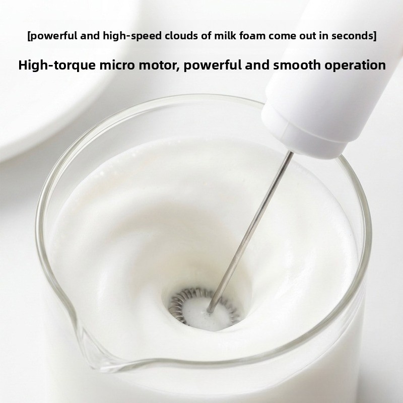 Kitchen Powerful Stirrer Milk  - Electric Milk Frother Handheld recension och pris