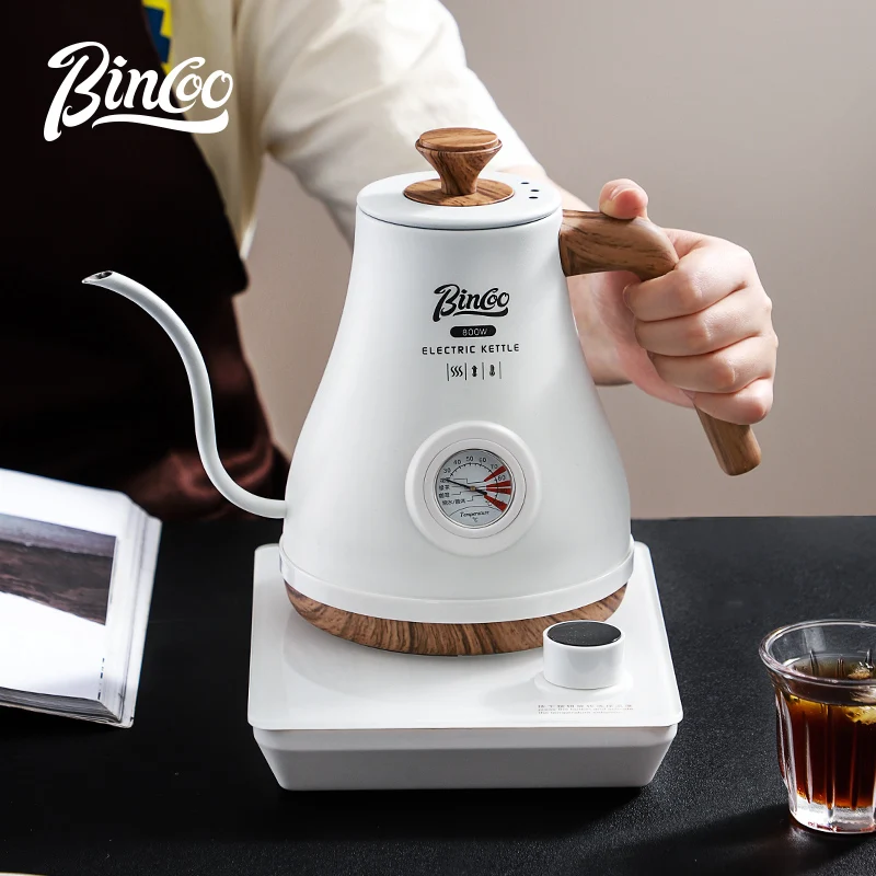 Bincoo Hand Brewed Coffee Pot  - Electric Kettle Temperature Control recension och pris
