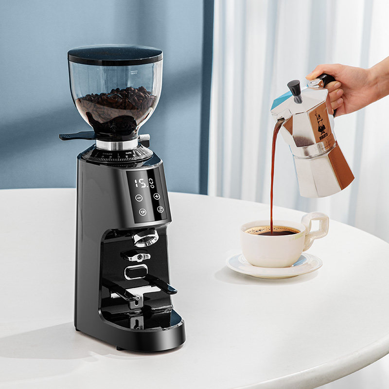 Coffee Grinder Quantitative  E - Coffee Bean Grinder Electric recension och pris
